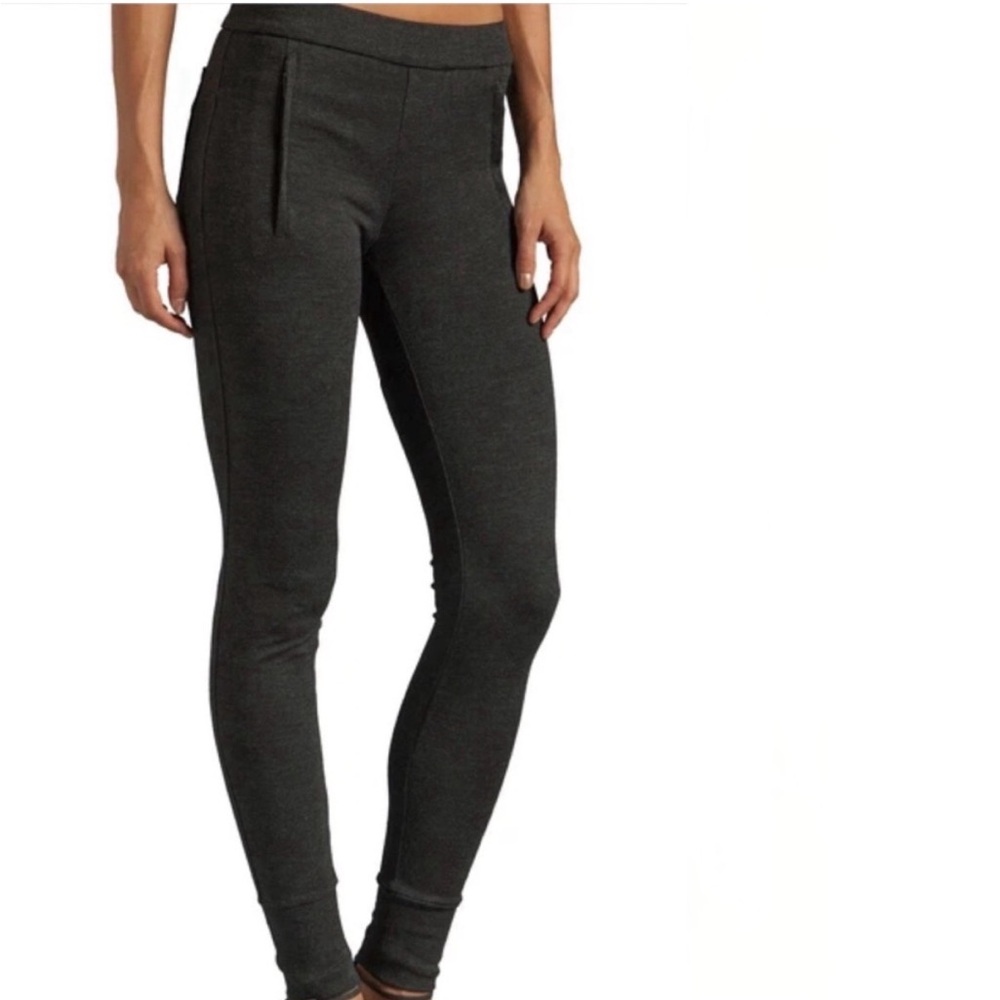 Vince Dark Gray Leggings - Quiet Comfortable Luxury - size M